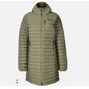 Marmot Women's Echo Featherless Long Jacket Green L